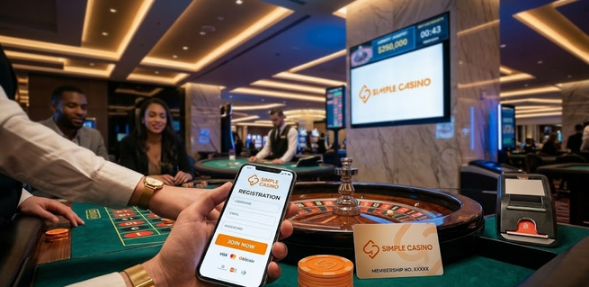 simple casino Gameplay